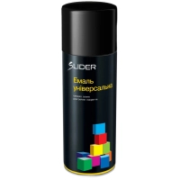 Аерозольна фарба для автомобіля SLIDER 9005 чорна глянцева., 400мл (000001038)