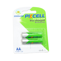 Акумулятор PkCell AA R6 2000mAh 1.2V NiMH Already Charged, 2шт/бл (PC/AA2000-2BA)