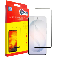 Скло захисне Dengos Full Glue Samsung Galaxy S26 Black (TGFG-442)