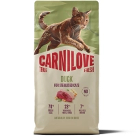 Сухий корм для кішок Carnilove True Fresh Duck Sterilised 6 кг (8595602582372)