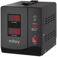 Стабілізатор напруги nJoy Alvis 2000 (AVRL-20002AL-CS01B) AVR, 2 розетки (Alvis 2000)