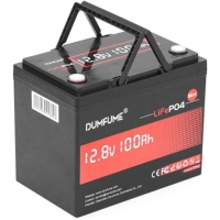 Батарея LiFePo4 Dumfume 12,8V 100Ah 1280Wh (Dumfume-12,8V/100Ah-MINI)
