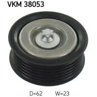 Ролик натягувача ременя SKF VKM 38053