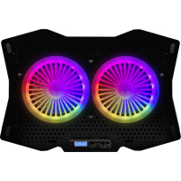 Підставка до ноутбука Modecom SILENT FAN MC-CF18 RGB (PL-MC-CF-18-RGB)