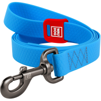 Повідець для собак WAUDOG Waterproof M Ш 20 мм Д 183 см блакитний (27292)