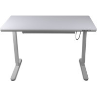 Комп'ютерний стіл Barsky StandUp white glass 1200*600 (BST-12new)
