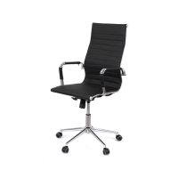 Офісне крісло Аклас Кап PB Tilt (XY-8101) Черный (PU Black) (00148893)
