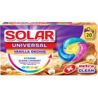 Капсули для прання Solar Household Universal Vanilla Orchid 20 шт. (4820269930261)