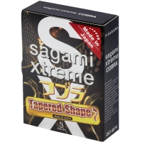Презервативи Sagami Xtreme Tapered Shape Cobra 3 шт. (4974234811908)