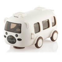Пляшка для води ARDESTO Bear Bus 500мл білий (AR2250BE)