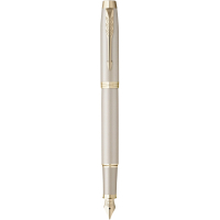 Ручка пір'яна Parker IM 17 Professionals Monochrome Champagne  FP F (28 211)