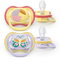 Пустушка Philips AVENT Ultra Air 0-6 місяців 2 шт (SCF087/04)