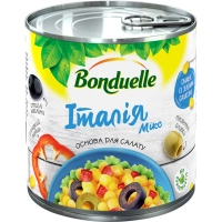 Овочева консервація Bonduelle Овочева суміш Італія Мікс 310 г (3083681068481)