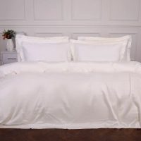 Постільна білизна MirSon Tencel №01 White 175х210 двоспальний (2200009368455)
