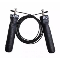 Скакалка Ecofit MDJR039 3 м чорна (К00026973)