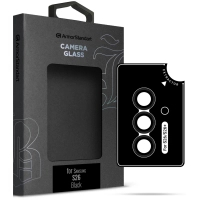 Скло захисне Armorstandart Supreme BI camera Samsung S26 Black (ARM90420)