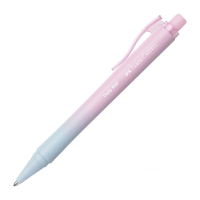 Ручка кулькова Faber-Castell Daily Ball XB Bluching Sky, корпус рожево-блакитний, стрижень синій (1,0 мм) (33093)
