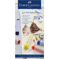 Пастель Faber-Castell GoldFaber, м'яка, 12 кольорів (128312) (16793)