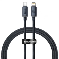 Дата кабель USB-C to Lightning 1.2m 20W black Baseus (CAJY000201)