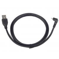 Дата кабель USB 2.0 AM to Micro 5P 1.8m 90° corner Cablexpert (CCP-mUSB2-AMBM90-6)