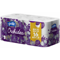 Туалетний папір Grite Orchidea 3 шари 16 рулонiв (4770023348200)