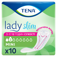 Урологічні прокладки Tena Lady Slim Mini 10 шт. (7322540984705/7322540853254)