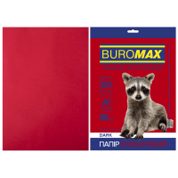 Папір Buromax А4, 80g, DARK burgundy, 20sh (BM.2721420-13)