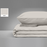 Постільна білизна MirSon Бязь Premium Light Gray 200х220 (2200000949271)
