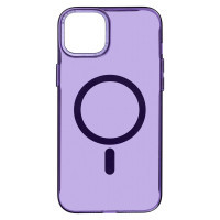 Чохол до мобільного телефона Armorstandart Y23 MagSafe Apple iPhone 15 Plus Transparent Purple (ARM68337)