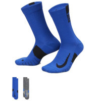 Шкарпетки Nike U NK MLTPLIER CRW 2PR - 144 SX7557-937 38-42 2 пари Синій/Сірий (196153841369)