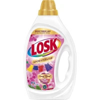 Гель для прання Losk Color Ароматерапія Ефірні масла та аромат Малазійської квітки 900 мл (9000101804041)