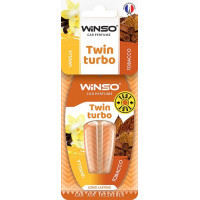 Ароматизатор для автомобіля WINSO Twin Turbo - Vanilla & Tobacco (538800)