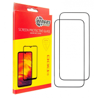 Скло захисне Dengos iPhone 15 2шт. (DG-TG2P-34)
