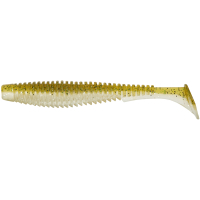 Силікон рибальський FishUP U-Shad 4" 202 - Green Pumpkin/Pearl (8шт/уп) (1864.11.19)