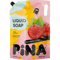 Рідке мило Pina Raspberry and mint Дой-пак 1500 мл (4820287020463)