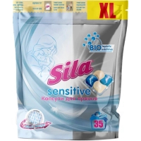 Капсули для прання Sila Sensitive 35 шт. (4823107606076)