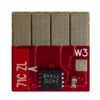 Чип для картриджа HP 711C/CZ130A, 29 мл, cyan Apex (CHIP-HP-711-C)