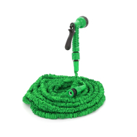 Шланг для поливу Voltronic KY-300G, 8.8-30м/100ft, + розпилювач, насадка на кран, Green, Box (KY-300G)