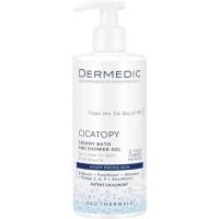 Гель для душу Dermedic Cicatopy Кремовий Для дорослих і дітей з 1-го дня життя 300 мл (5901643178000)