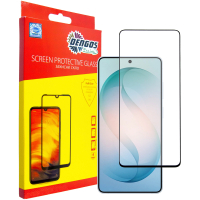 Скло захисне Dengos Full Glue Samsung Galaxy S26 Ultra Black (TGFG-444)