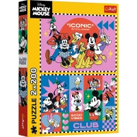 Пазл Trefl Mickey&friends Час з друзями 2х 200 елементів (5900511133196)