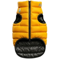 Курточка для тварин Airy Vest двостороння жовто-чорна M40 (1556)