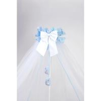 Дитячий постільний набір Верес Балдахін Summer Bunny blue (158.2.01)