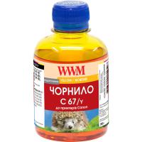 Чорнило WWM Canon IPF-107 200г Yellow IPF-107Y (C67/Y)