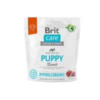 Сухий корм для собак Brit Care Dog Hypoallergenic Puppy гіпоалергенний з ягням 1 кг (8595602558971)