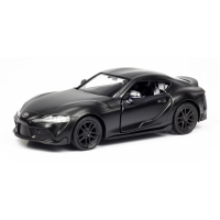 Масштабна модель автомобіля Uni-Fortune Toyota Supra 2020 (матова) чорна (554053M)