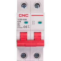 Автоматичний вимикач CNC YCB9-80M 2P C16 6ka (NV821495)