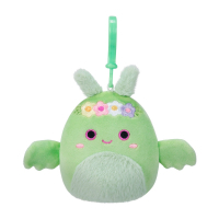 М'яка іграшка Squishmallows на кліпсі – Дракон Тов 9 см (SQCP00217)