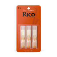Тростина для саксофона D'Addario Rico - Alto Sax #2.5 - 3-Pack (RJA0325)