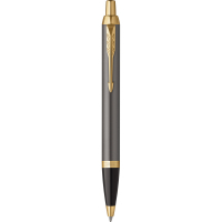 Ручка кулькова Parker IM 17 Grey Lacquer GT BP (21 132)